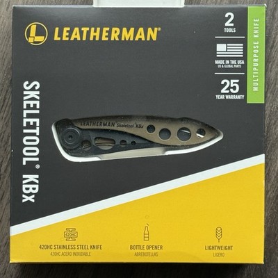 Leatherman KBX Coyote Tan / Black. Factory SEALED Rare w/Display Window