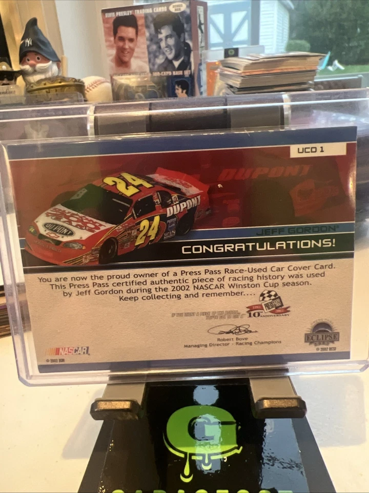 2003 Press Pass Eclipse - Under Cover Jeff Gordon #UCD 1 Driver Series Silver... - Image 2 of 3