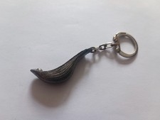 Porte-clés Métal Jeu PELOTE BASQUE Chistera Cesta Punta Keychain Vintage 60'