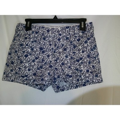 J.Crew Womens Shorts Size 4 Floral Print Casual Everyday