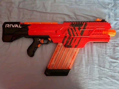 Nerf Rival MXVI-4000 motorisierter Blaster - rot [getestet & funktionsfähig ohne Akkudeckel]