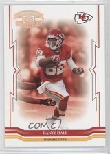 2005 Donruss Throwback Threads Bronze Holofoil 9/250 Dante Hall #71 0e5