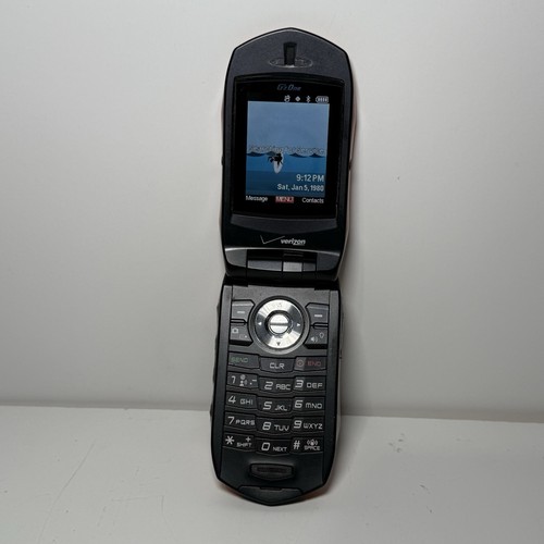 Casio G'zOne Boulder Verizon flip cell Phone w/Box Tested Working Read For Info! - Afbeelding 7 van 14