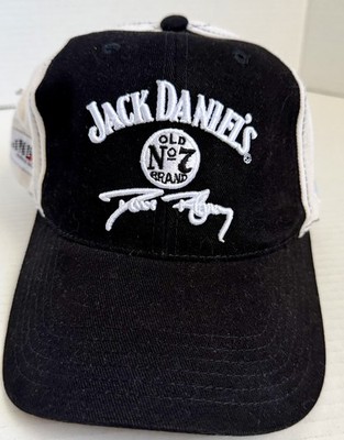 Jack Daniel's No 7 Hat Cap Adjustable Adult Black  Richard Childress NASCAR 