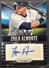 2014 Panini Prizm - Zoilo Almonte #44 New York Yankees - AUTO