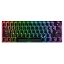 Fiodio 61 Keys RGB Wireless and Wired Mechanical Gaming 61 Keys, Multicolor