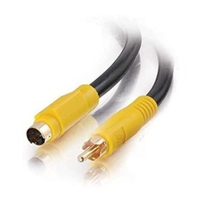 12 Foot Bi-Directional S Video Cable RCA to S Video High Quality Gold Plated