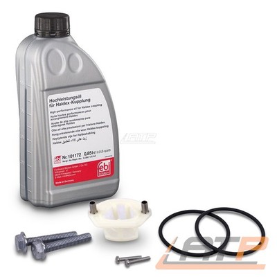 REPARATURSATZ VORLADEPUMPE HALDEX FILTER + DICHTUNG FÜR AUDI SEAT SKODA VW GEN5