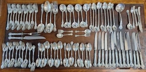 Old Master by Towle Sterling Silver Flatware Set 82 Pieces; 2470 g not scrap