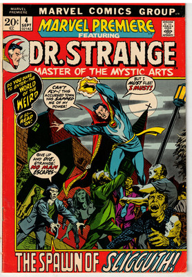 Marvel Premier 4 Sept 1972, feat. Dr. Strange
