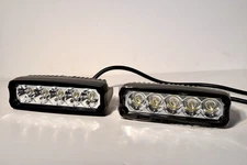 2 NEW CSI Brand W4848 5.5" LED Light Bar Single Rows & Wiring / 1850 Lumens Each