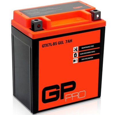 Batterie 12V 7Ah GEL GP-PRO GTX7L-BS Roller ähnl. YTX7L-BS CTX7L-BS 50614 M6006