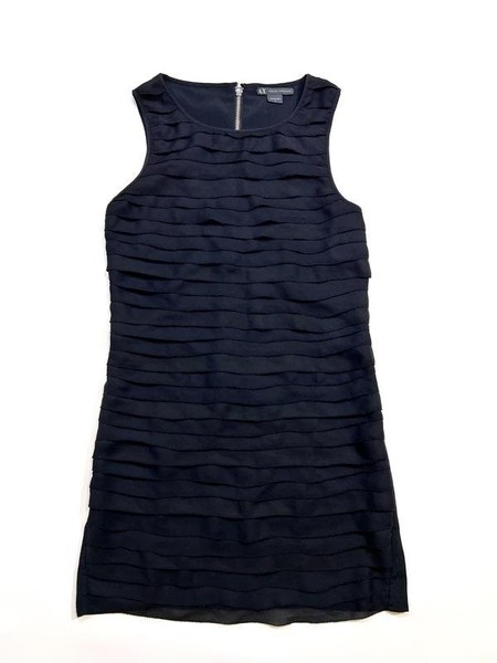 Women Armani Exchange Dress Black 34 / XS / 42 #56G5