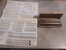 Suzuki Harmonica Bluesmaster 10 hole diatonic. With Case and Instructions