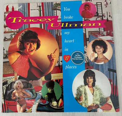 Schallplatte LP Tracey Ullman You Broke My Heart in 17 Places Vinyl Record 1983