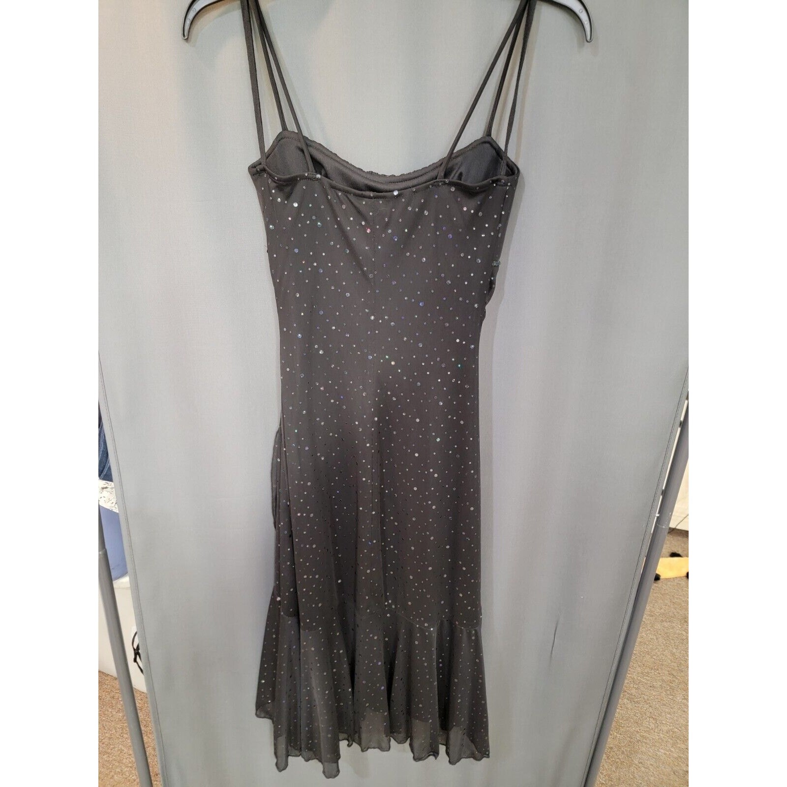 Ruby Rox Junior Black Sequin Formal Party Prom Dr… - image 1