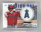 Shohei Ohtani 2023 Topps #FD-SO Father's Day Commemorative Team Patch Cards