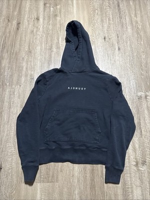 YoungLA Mirror Heavyweight Hoodie Sweatshirt 511 Black M Medium