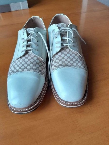 Women Pollini Heels Beige Leather 39.5