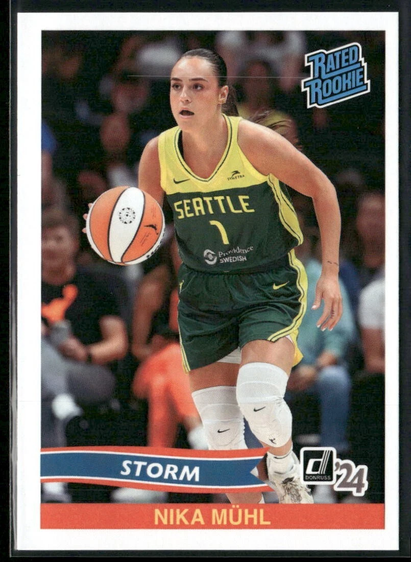 2024-25 Panini Instant WNBA - Rated Rookie Retro NIKA MUHL RRR-9 RC A1