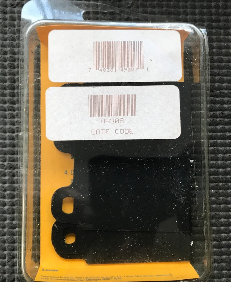 Kit de cuña de freno de disco delantero Lucas Girling - GS2001 - para Volkswagen Transporter Foto 3 de 4