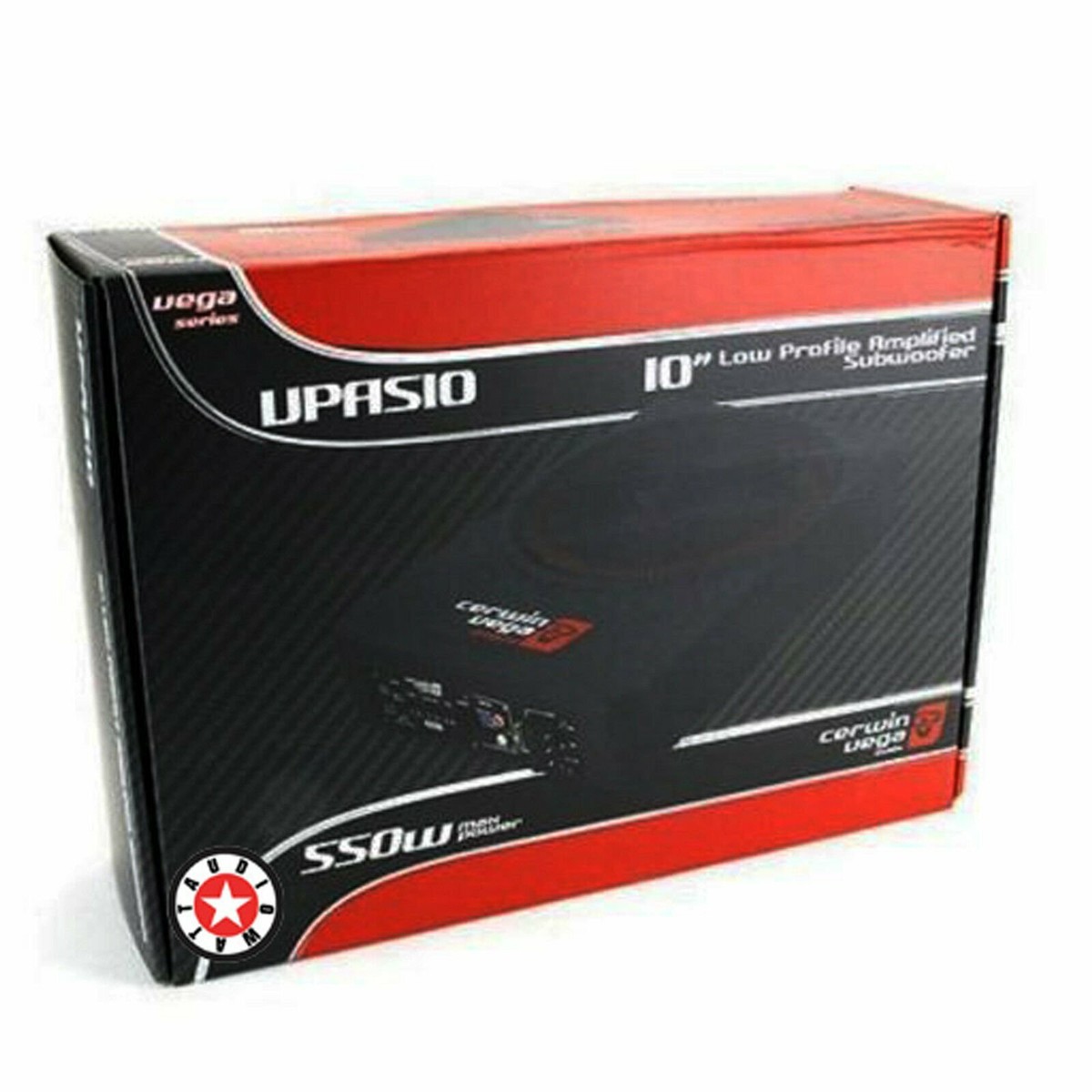 Vega Vpas10 Cerwin Vega Active Subwoofer 10 Inch Subwoofer Cerwin