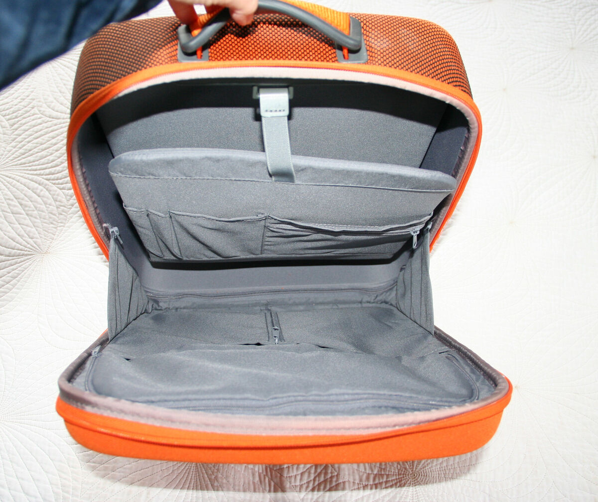 Samsonite Marc Newson Orange Hard Shape Scope Shoulder Samsonite Marc Newson Orange Hard Shape Scope Shoulder