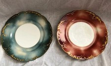 HAVILAND H&Co Limoges 2 Salad Plates Vibrant ...