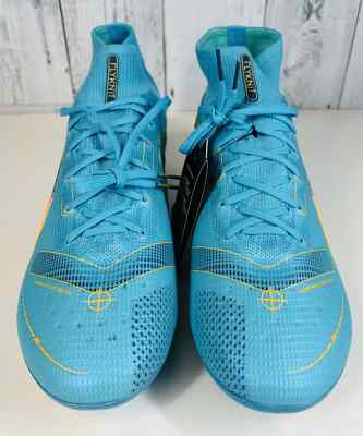 Nike Mercurial Superfly 8 Elite AG Chlorine Blue Orange DJ2841-485