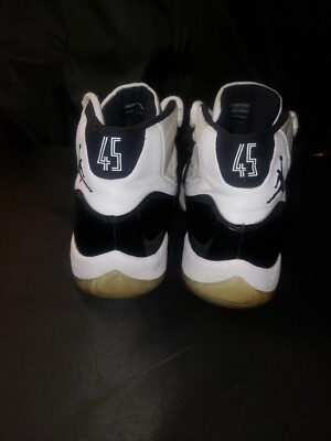 Jordan 11 Retro High Concord Black White #45 Men display picture 1