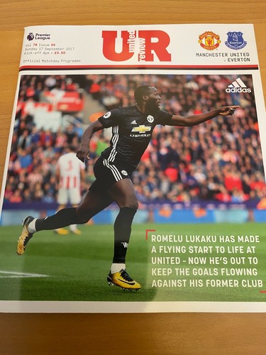 Manchester United Home Football Programmes 2017/2018 #79 - select from dropdown - Picture 24 of 32