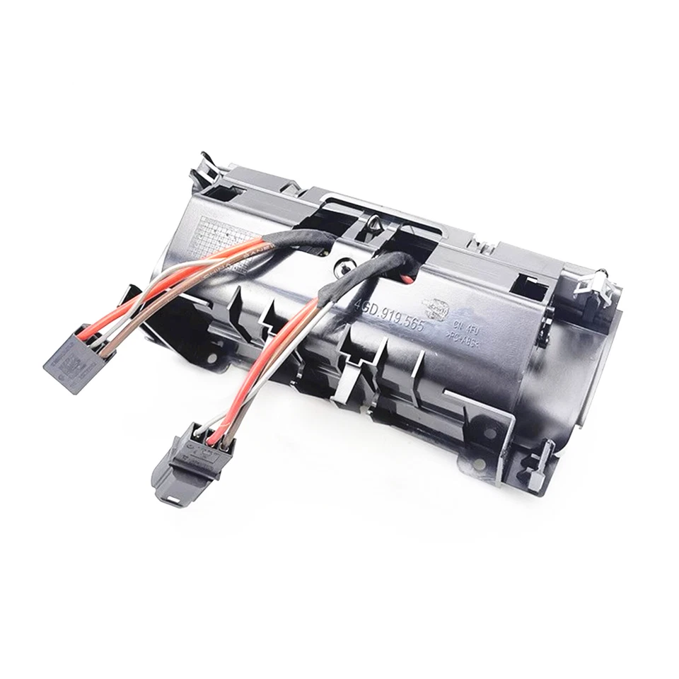 Conjunto de enchufe de encendedor de cigarrillos con consola central trasera para Audi A6 Allroad C7 2013-18 Foto 4 de 4