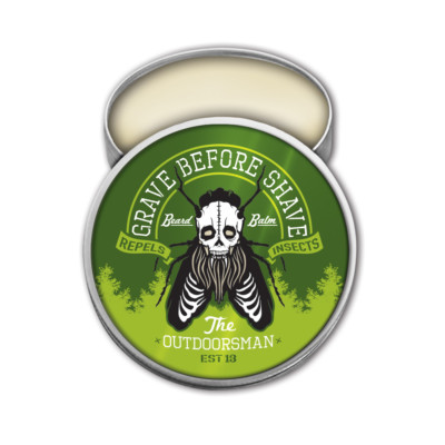 GRAVE BEFORE SHAVE  Beard Balm ''The Outdoorsman Blend''