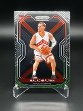 2020-21 Panini Prizm Malachi Flynn Base Rookie Card #288 RC Toronto Raptors 