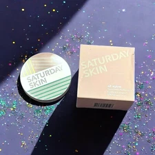 Saturday Skin All Aglow Sunscreen Perfecting Cushion Compact Goldie New In Box