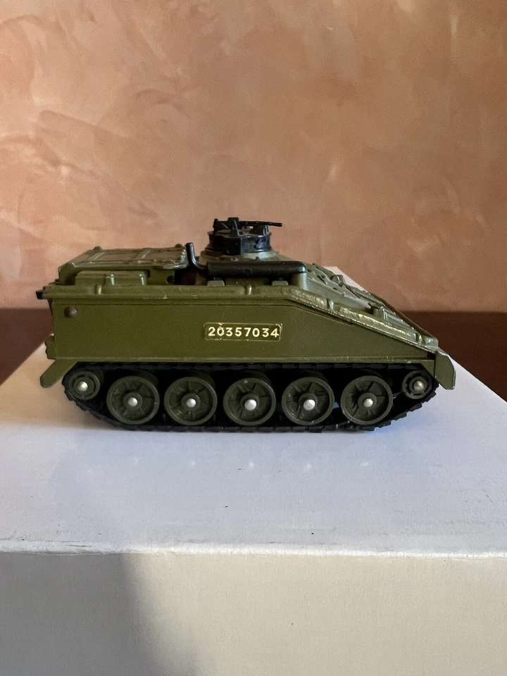 DINKY TOYS, TANK ALVIS - SCORPION & STRIKER MADE IN ENGLAND ANNI 70 RARE NR 691 - Immagine 4 di 4