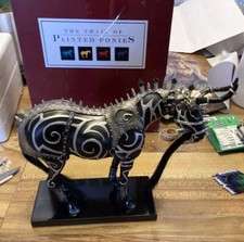 Trail Of Painted Ponies Willing Horse With Box Perfect Condition