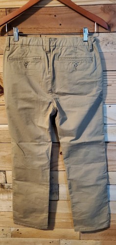 Gap Kids Size 10 Husky Khaki Pants Regular Fit Straight Leg NWT - Picture 2 of 4