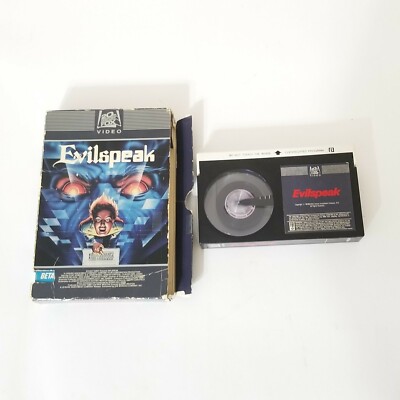 Evilspeak Beta Movie 1981 Color Rated R Terror 92 Min 20th Century Fox Not VHS