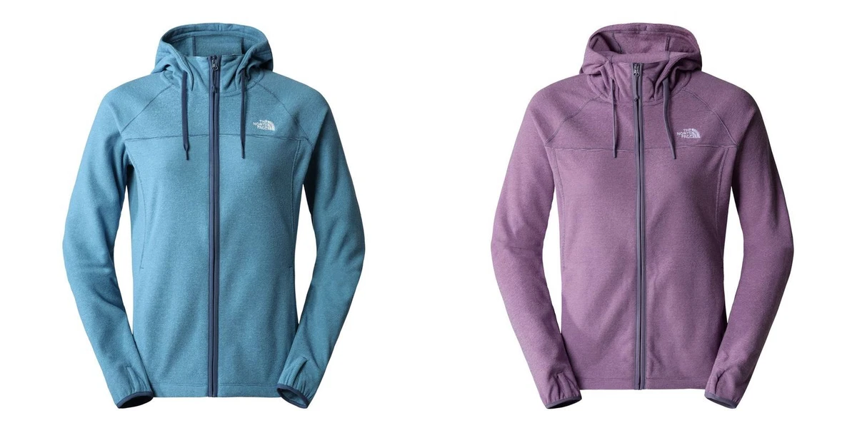 The north face mezzaluna fleece hoodie damen sale