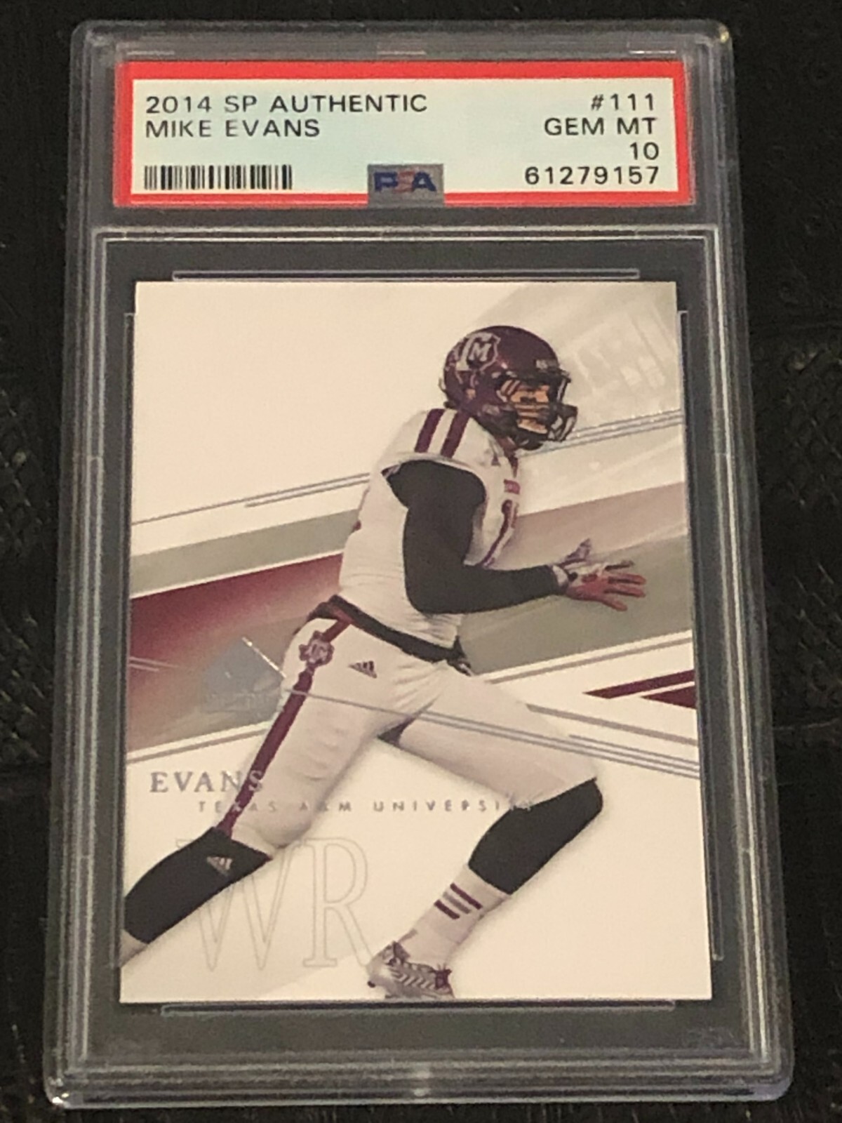 Mike Evans SP Authentic #111 Inscribed Autograph