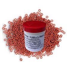 Guarnizione Saeco 500 pezzi, scatola. per tubi a pressione in teflon / O-ring 3,68 x 1,78 mm