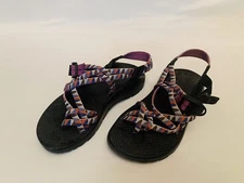 Chaco ZX/2 Classic Purple Black Comfort Toe Loop Sandal J105514 Women's Size 7