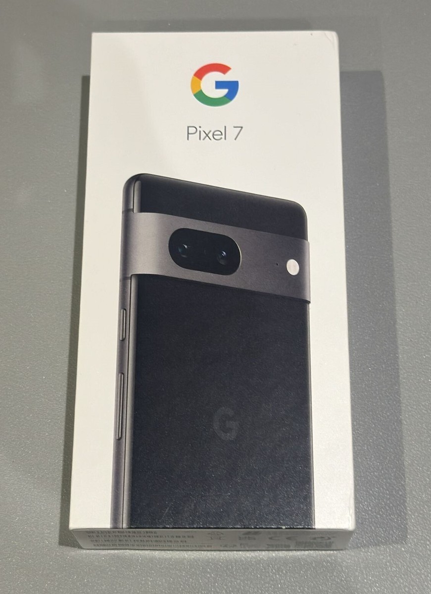 Google PIXEL 7 5G (Black) GVU6C 128GB + 8GB RAM Unlocked Android