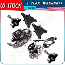 New 6PCS Wheel Hub & Bearing Suspension Kit w/ ABS for 2006-08 GNC Canyon 2WD