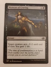 MTG Magic The Gathering Card Moment of Craving Instant Black Jumpstart 2022