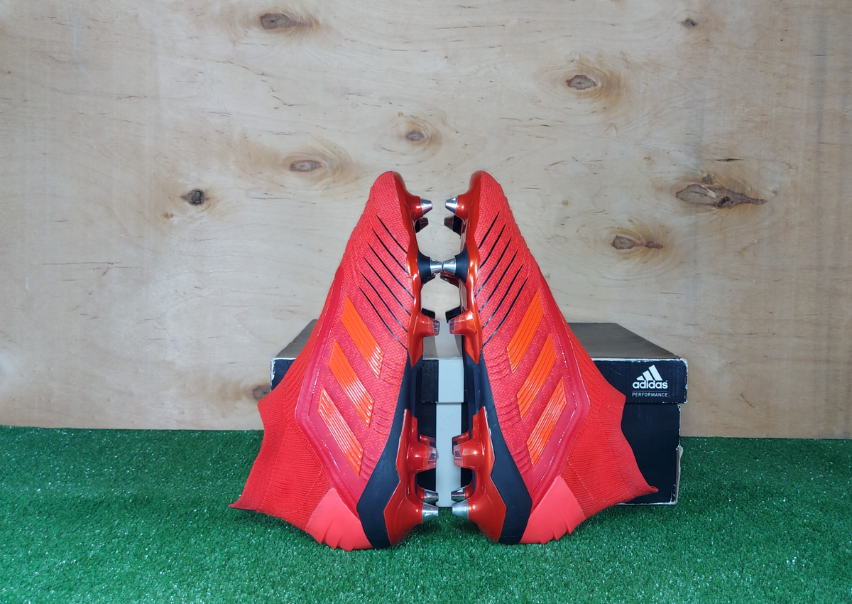 Adidas Predator 19+ SG F35851 Elit Red boots Cleats mens Football