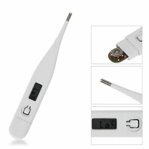 TERMOMETRO DIGITALE ISTANTANEO MISURA FEBBRE ADULTI BAMBINI LCD TEMPERATURA BABY - Immagine 2 di 2