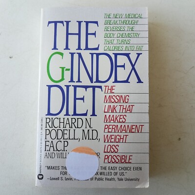 The G-Index Diet : The Missing Link That Makes Permanent Weight Loss Possible...