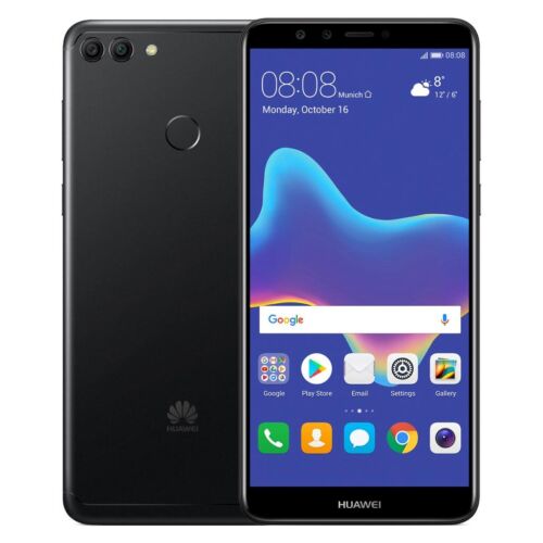 The Price Of Huawei Y9 (2018)  64GB Dual SIM Unlocked Android SmartPhone – Black | Huawei Phone